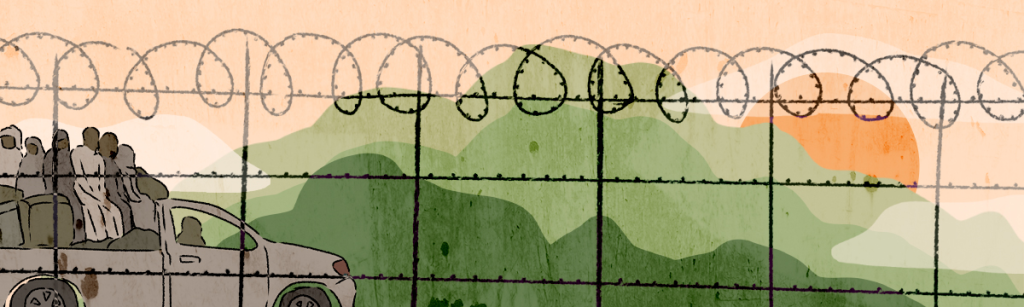 La Frontière, lieu où le légal et l'illégal conviennent: Analyse parallèle entre Foz do Iguaçu (en Amérique du Sud) et la “passe de Salvador” (au Sahara central).